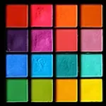 Grid of color samples