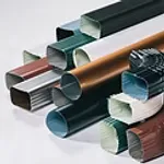 Gutter sections in a wide range of colors