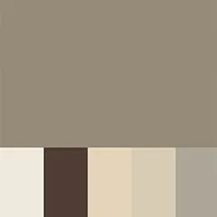 Traditional painted aluminum color palette