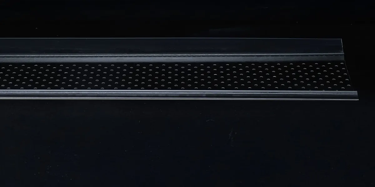 Perforated aluminum Gutter Clean System® guard — JR Seamless Gutters, Nashville, TN